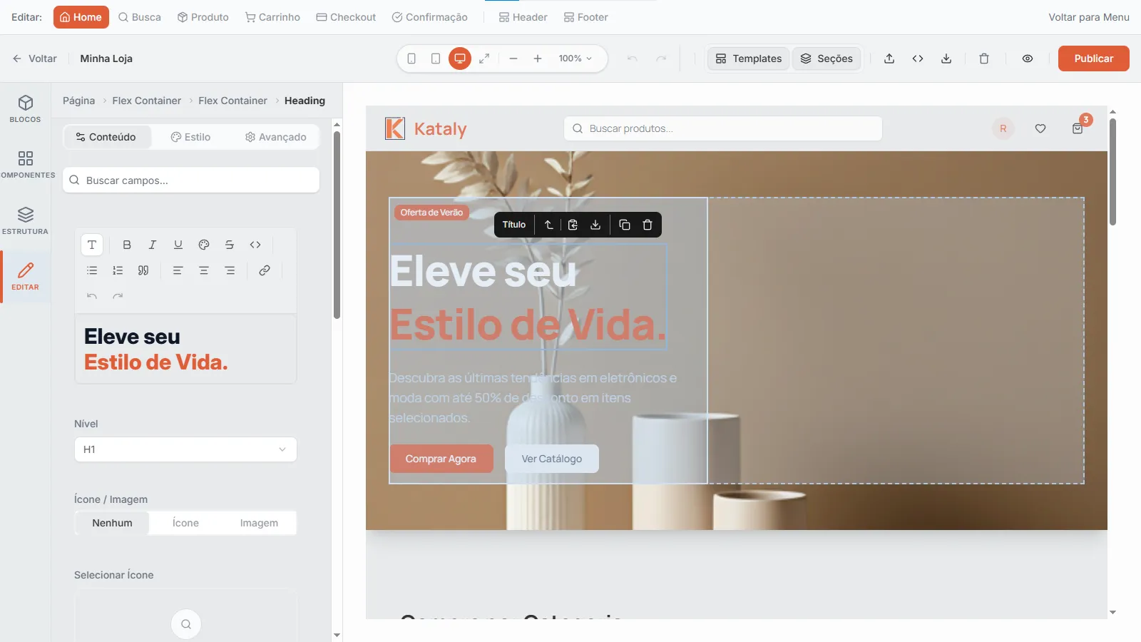 app screen